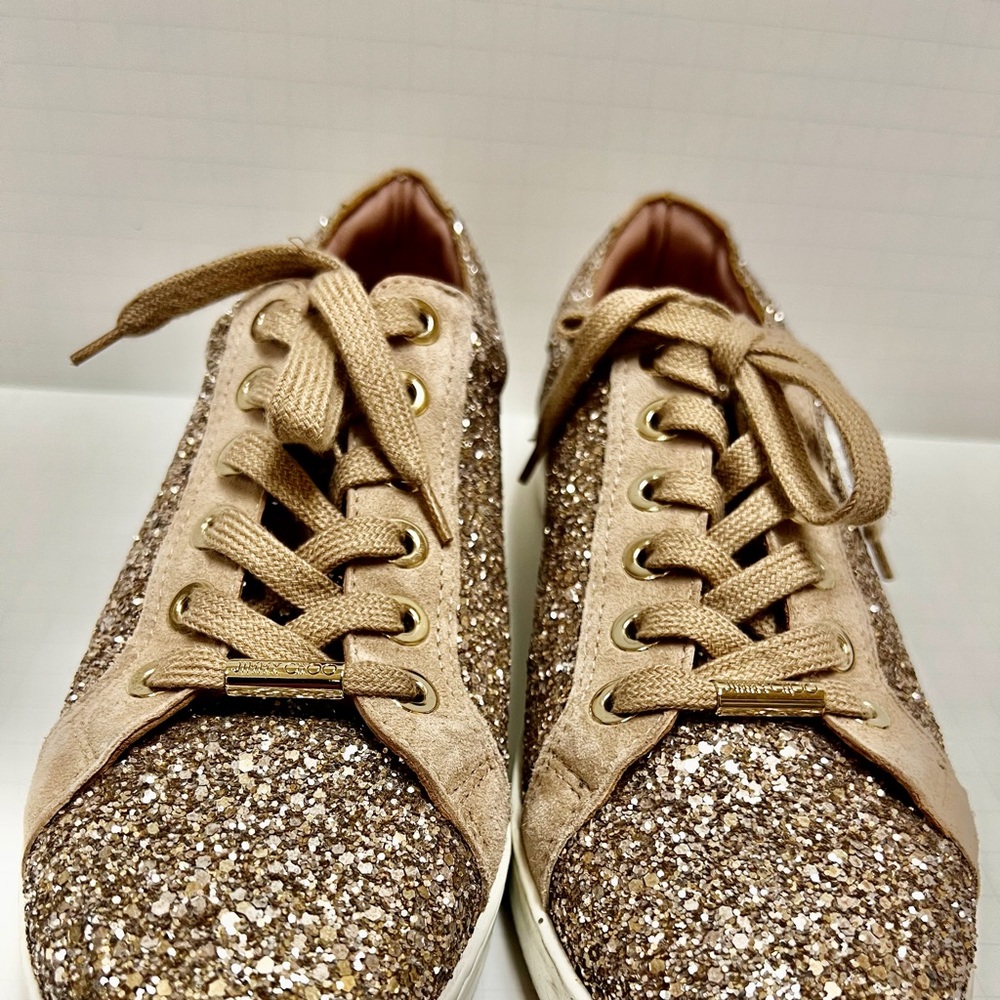 Gently used Jimmy Choo Glitter Sneakers